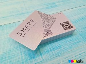 пластиковые карты Shape